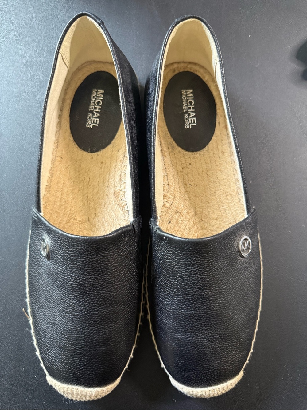 Michael Kors Black Women's Espadrille Slip-Ons